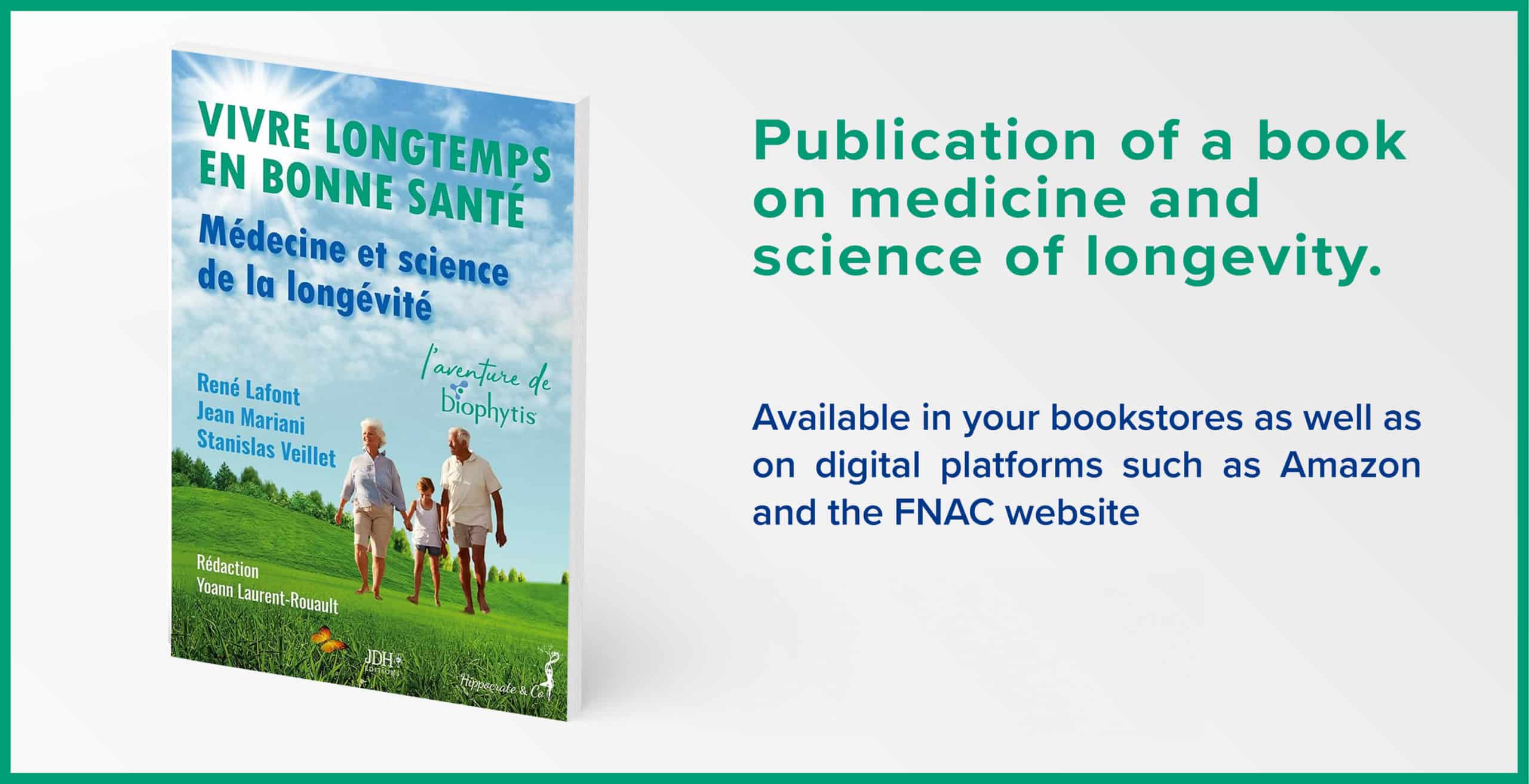 "Live healthier longer" – Publication of a book on the medicine and science of longevity