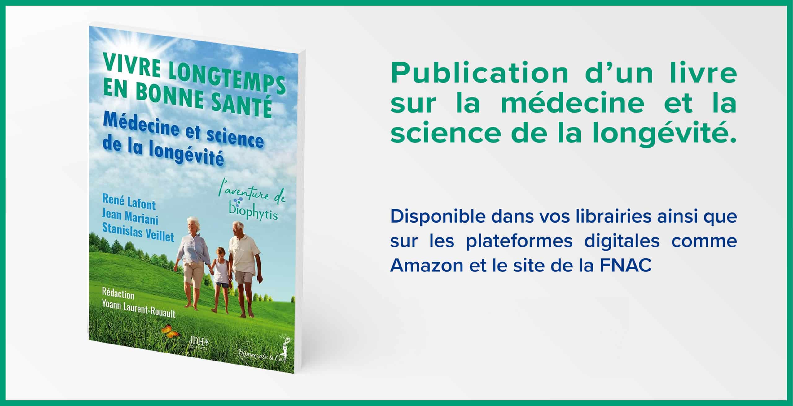 « Vivre longtemps en bonne santé » – Publication d’un livre sur la médecine et la science de la longévité